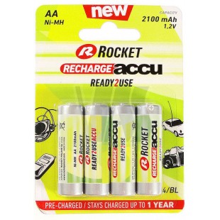 Аккумулятор Rocket Ready To Use AA 2100 mAh